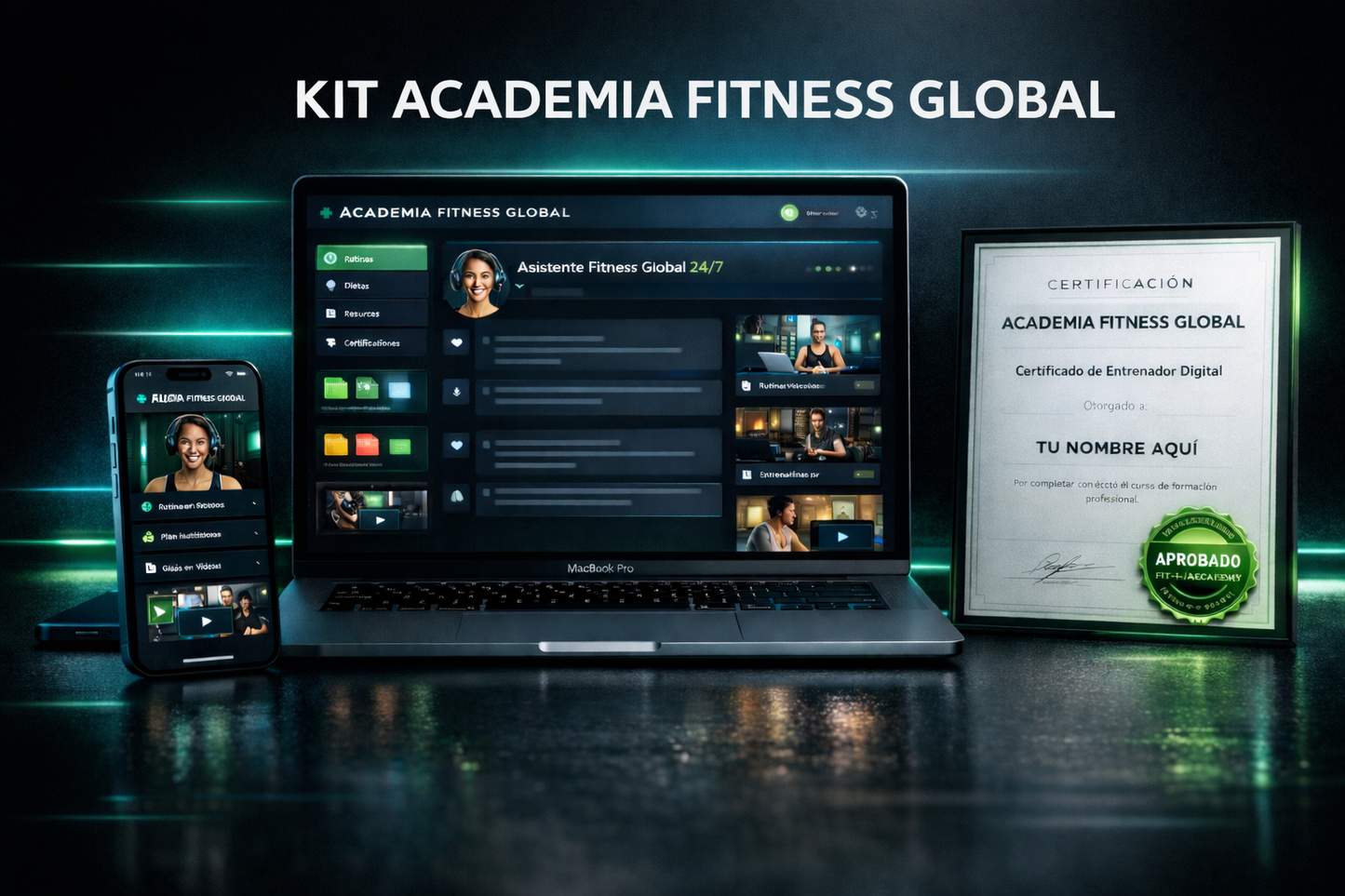 Sistema Fitness IA – Asistente Global 24/7